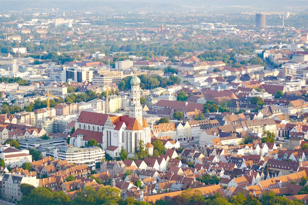 Luftbild Augsburg